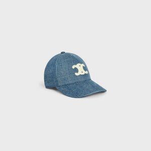 Triomphe Baseball Cap  in Denim Union - Like new and with tags